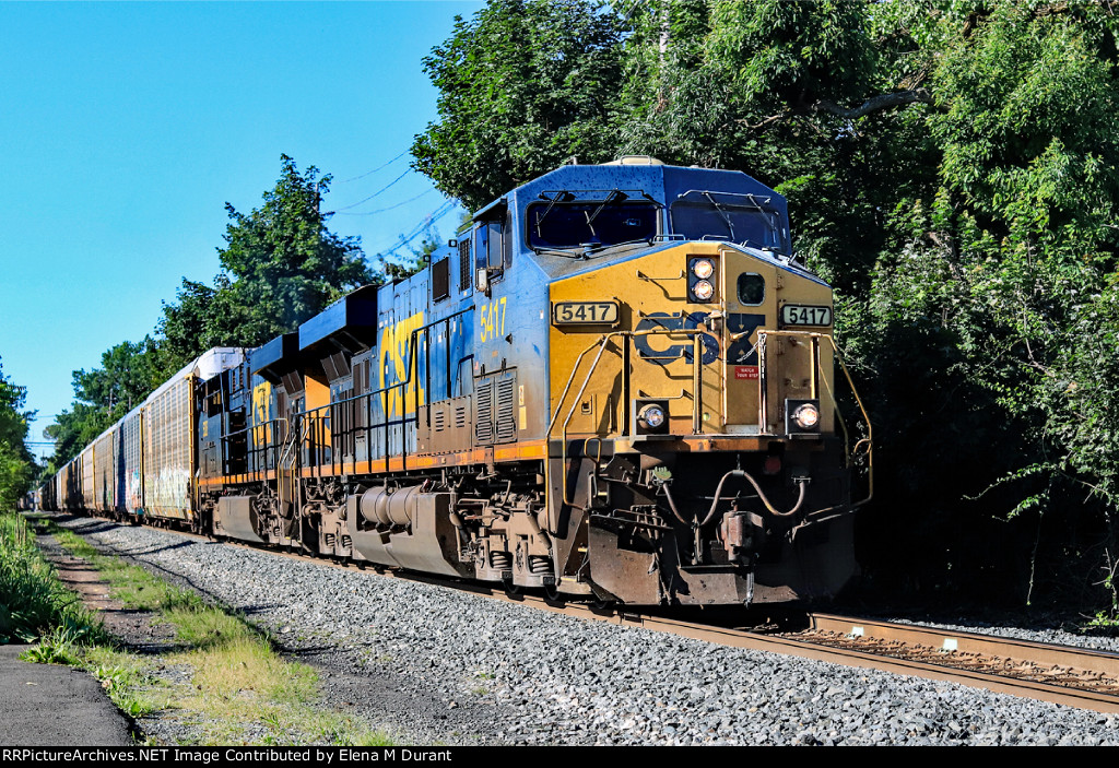 CSX 5417 on M-567